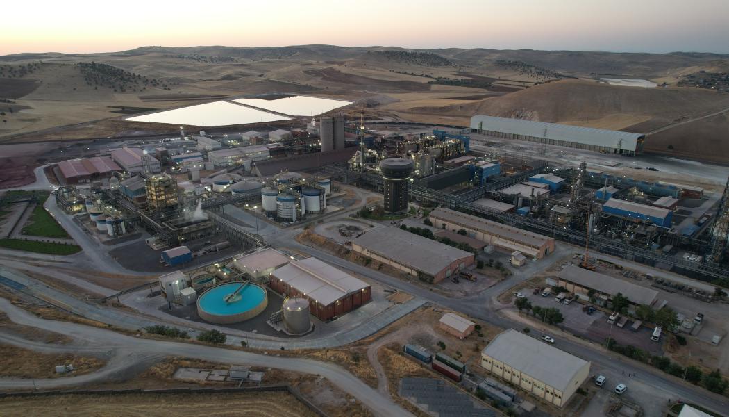 Metso поставит технологии DRI для завода Eti Bakir в Мазидаги в Турции