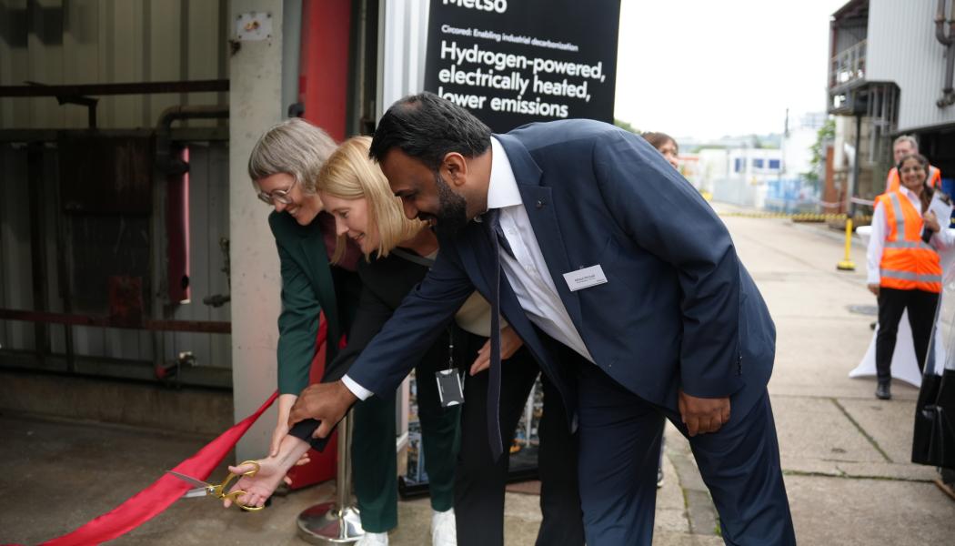 Metso открывает пилотный завод по предварительному восстановлению Circored во Франкфурте