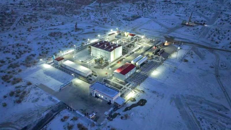 В Китае впервые закачали более 1 млн тонн углекислого газа (CO₂) в нефтяной пласт за год