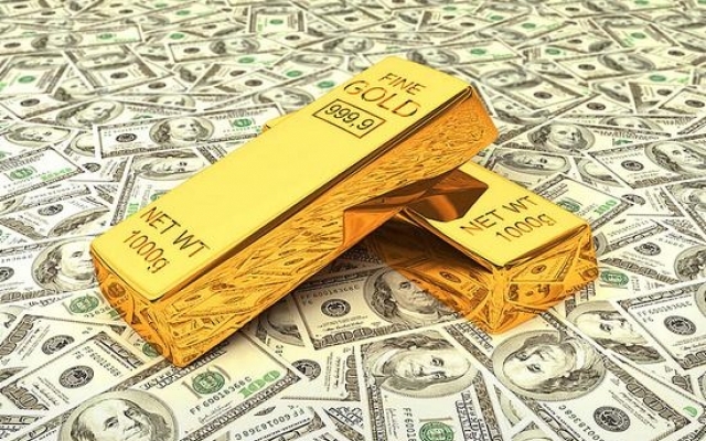 Цена на золото  увеличилась на 0,4% до $ 1208 за тройскую унцию