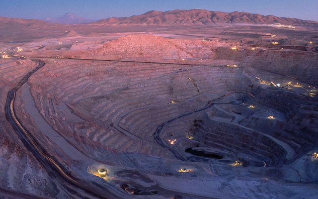 Эскондида шахта в Чили