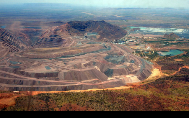 рудник Аргайл в отдаленной Западной Австралии
