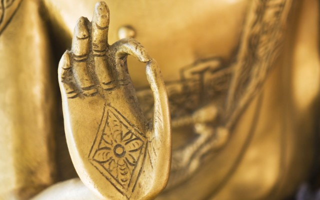 Рука золотого Будды