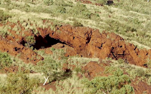 пещера в ущелье Джуукан до разрушения