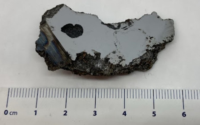 Образец метеорита