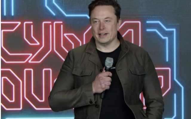 Илон Маск на ежегодном собрании акционеров Tesla в 2024 году