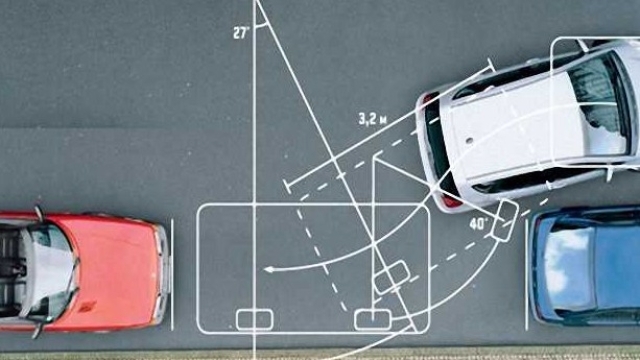 Параллельная парковка задним ходом