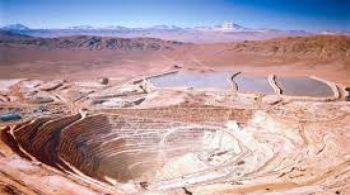 на шахте Escondida компании BHP Ltd