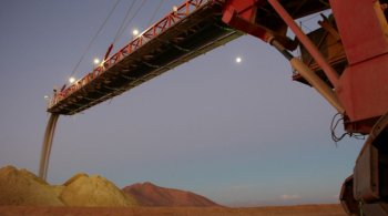 Радомиро Томич медный рудник в Чили. 